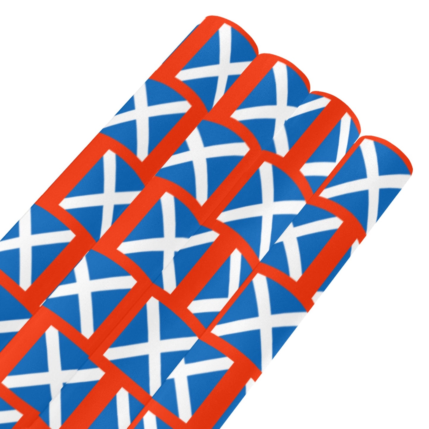 Scotland Flag Custom Gift Wrapping Paper 58"x 22.5" (4 Rolls)