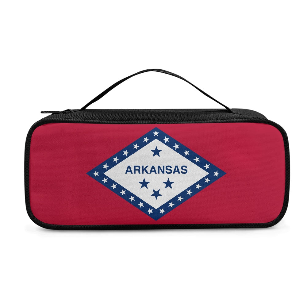 Arkansas Flag Inspired Stethoscope Storage Bag