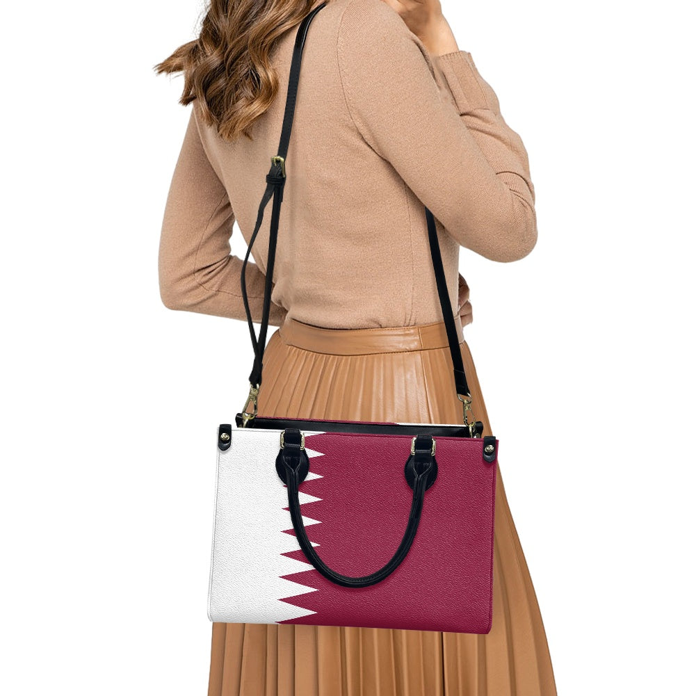 Quatar Ladies PU handbag - Luv My Flag