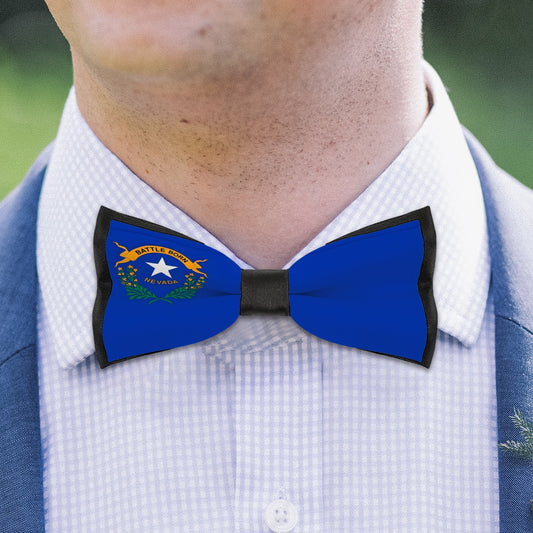 Nevada Flag Inspired Bow Tie – Look Sharp, Show your Columbian Pride