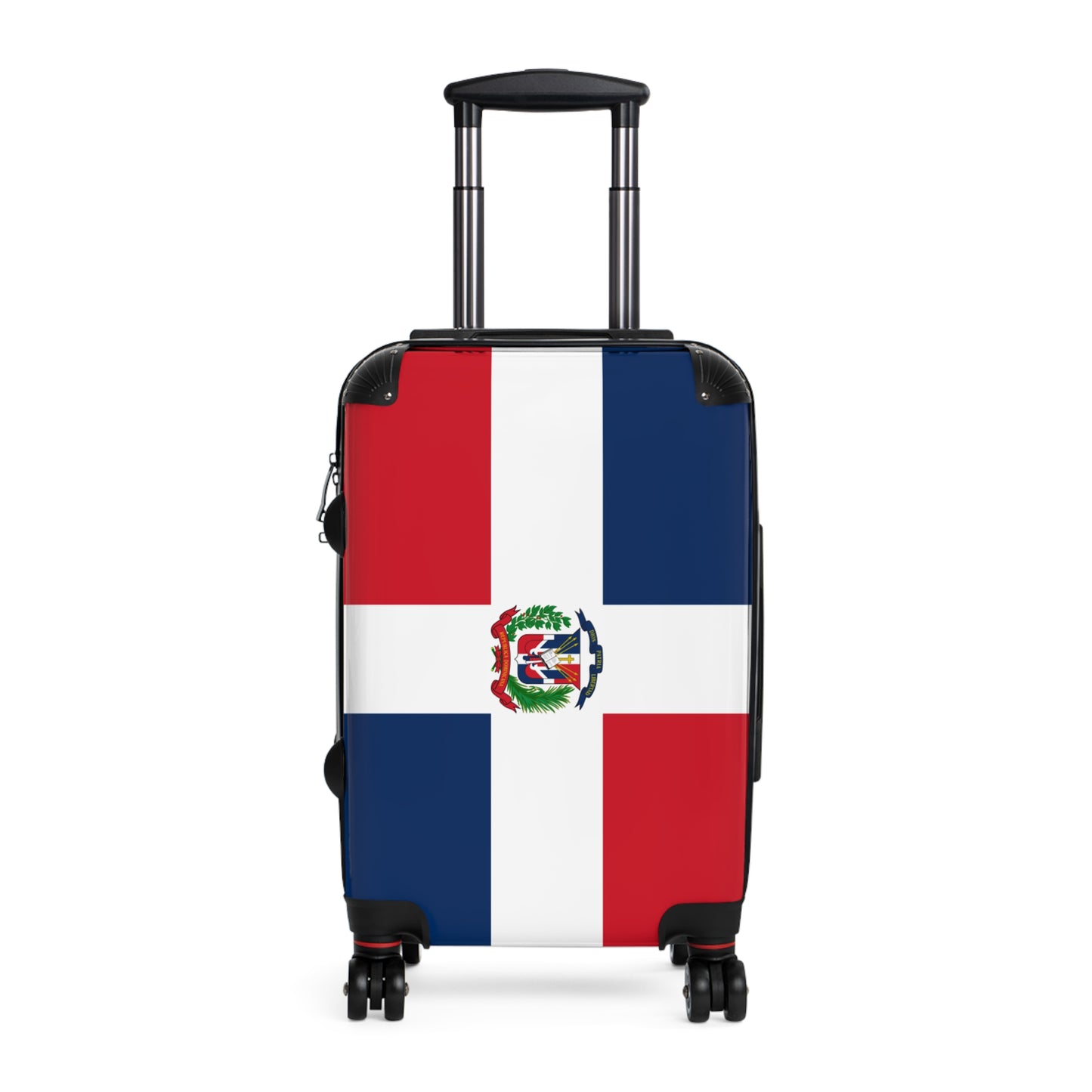 Domican Republic Flag Inspired Suitcase