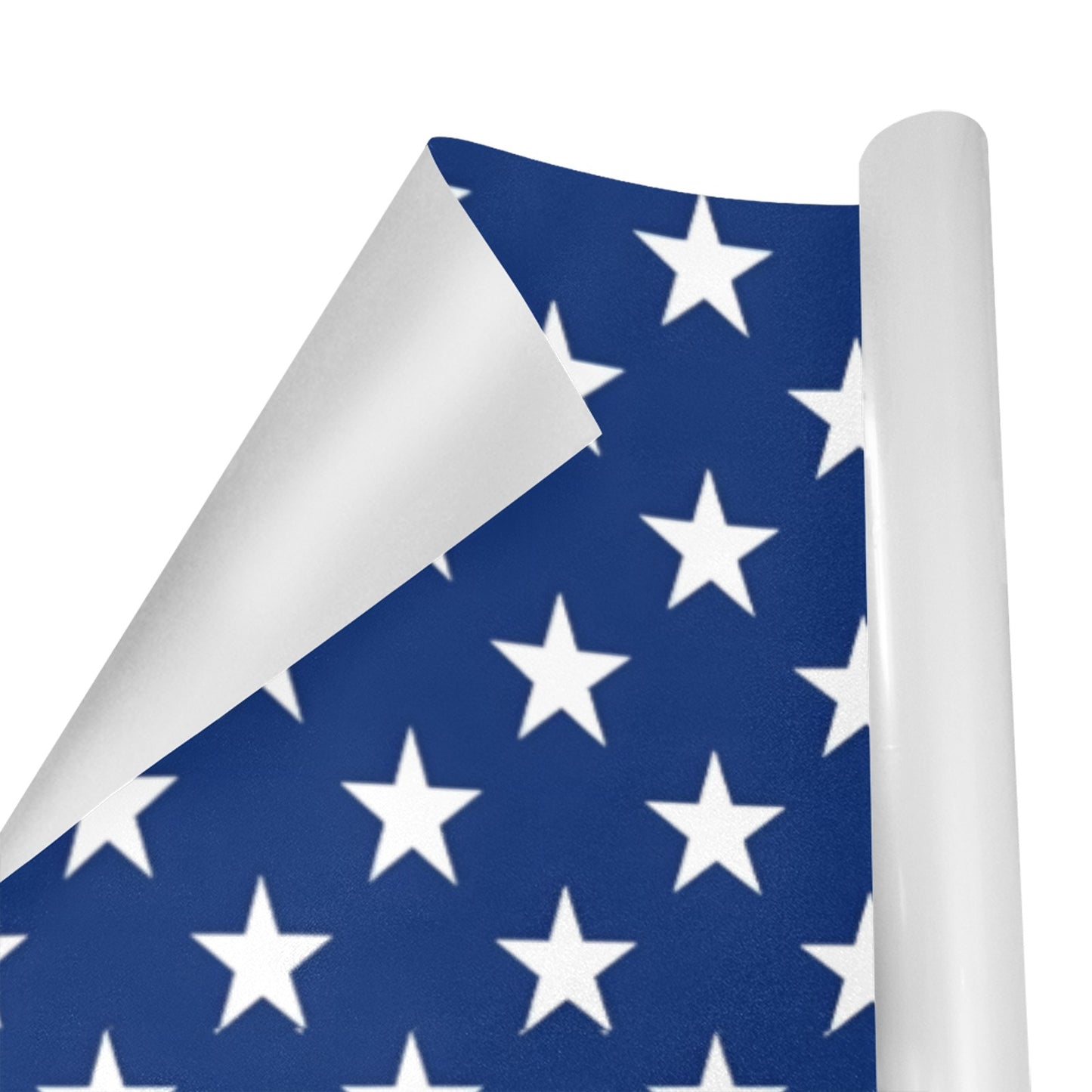USA/American Flag Stars Custom Gift Wrapping Paper 58"x 22.5" (4 Rolls)