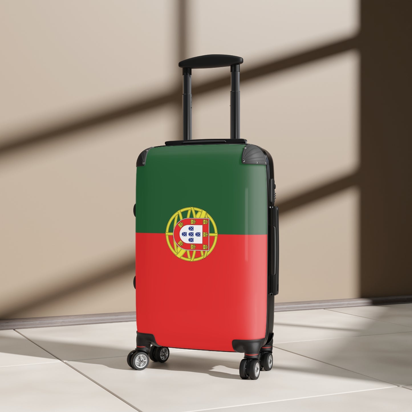 Portugal Flag Inspired Suitcase