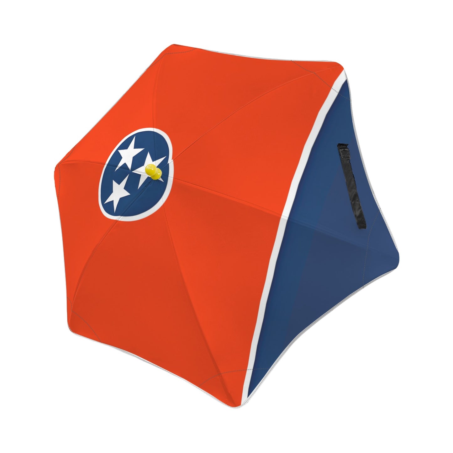 Tennessee Flag Inspired Kids Safe Round Corner Umbrella