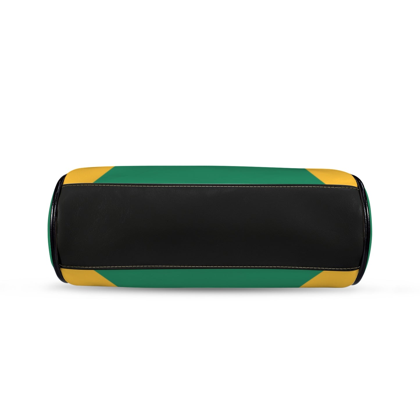 Jamaica Flag Inspired Kisslock Crossbody Shoulder Bag