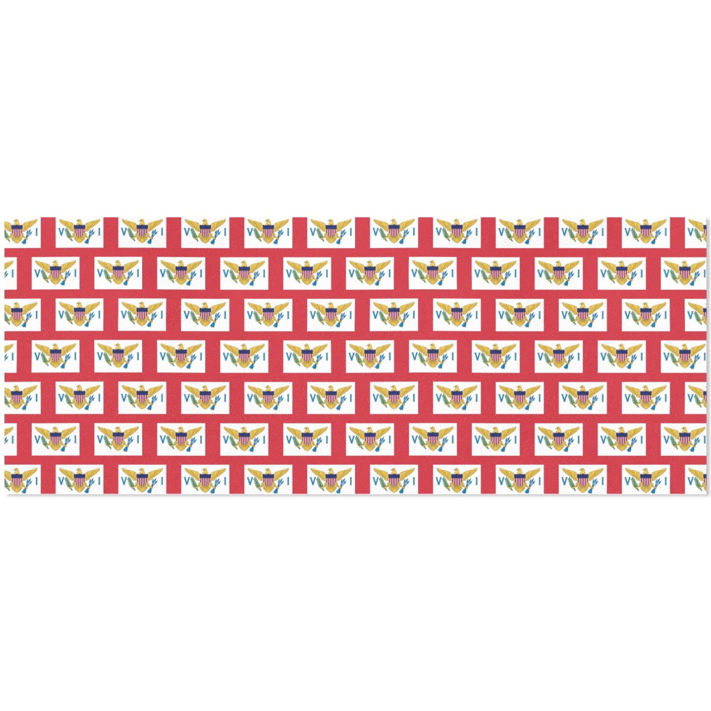 Virgin Islands Flag (US) Custom Gift Wrapping Paper 58"x 22.5" (4 Rolls)