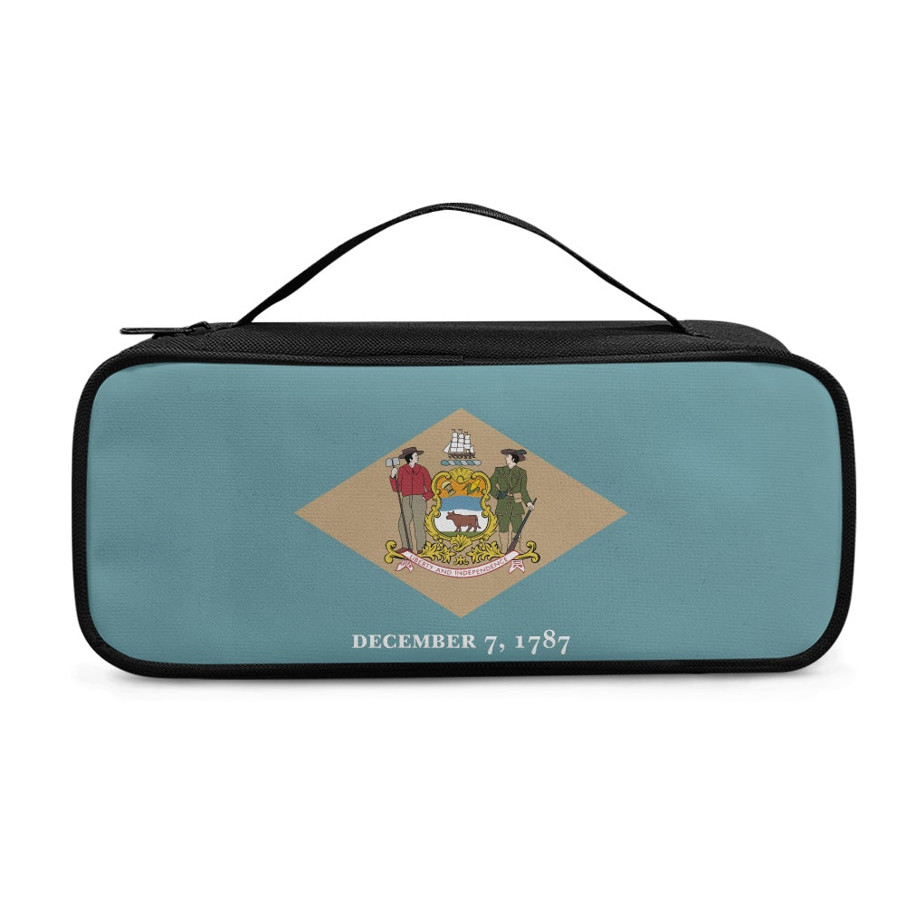 Delaware Flag Inspired Stethoscope Storage Bag