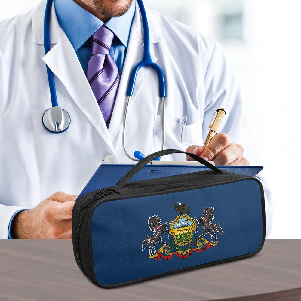Pennsylvania Flag Inspired Stethoscope Storage Bag