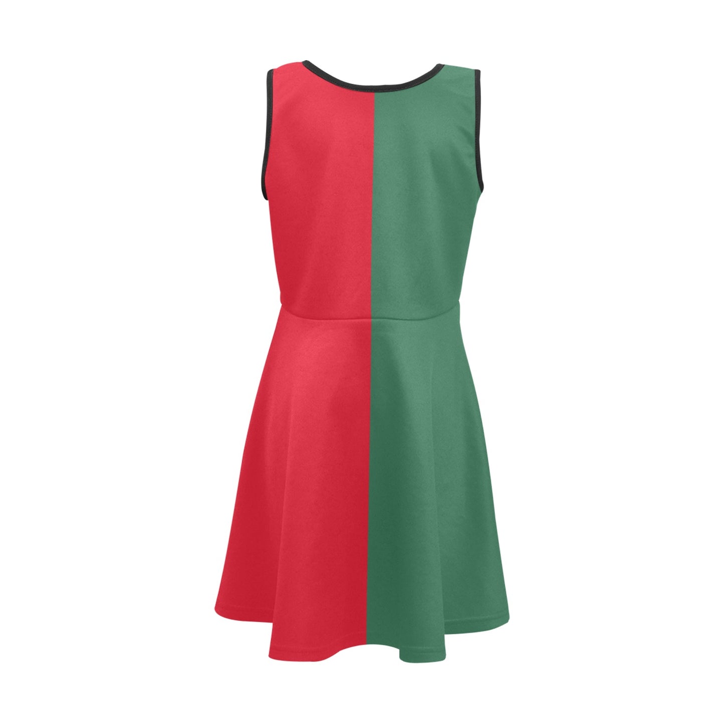 Mexico Flag Inspired Girls' Sleeveless Sundress| Ships from USA