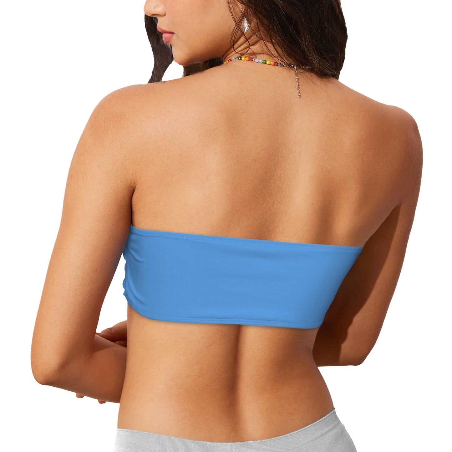 Somalia Flag Inspired Bandeau Tube Bikini Top