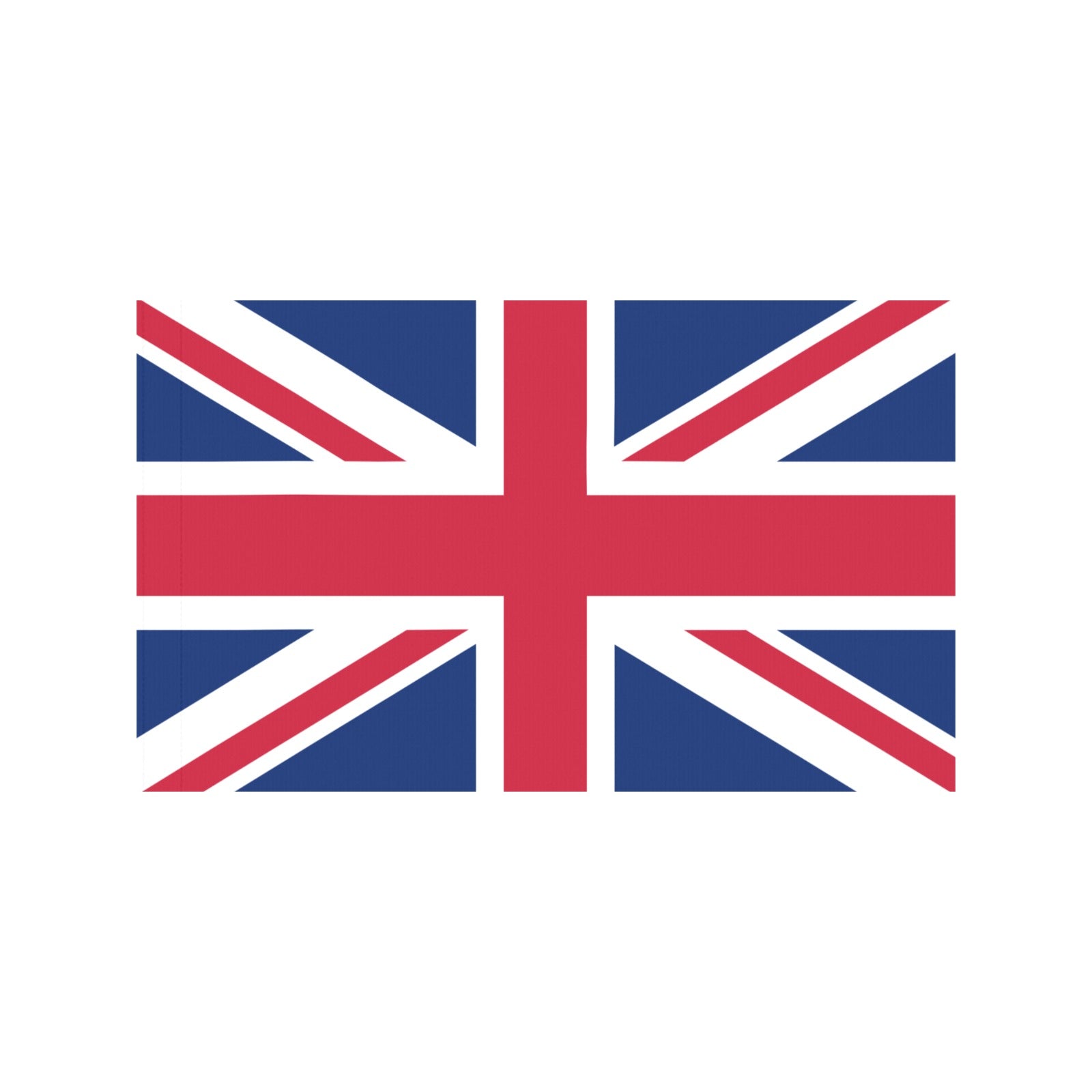 Union Jack flag by Luv My Flag, bright colors.