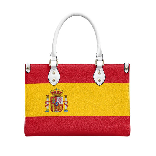 Spain Flag Bag With Viva Flair – PU Leather Purse for Everywhere - Luv My Flag
