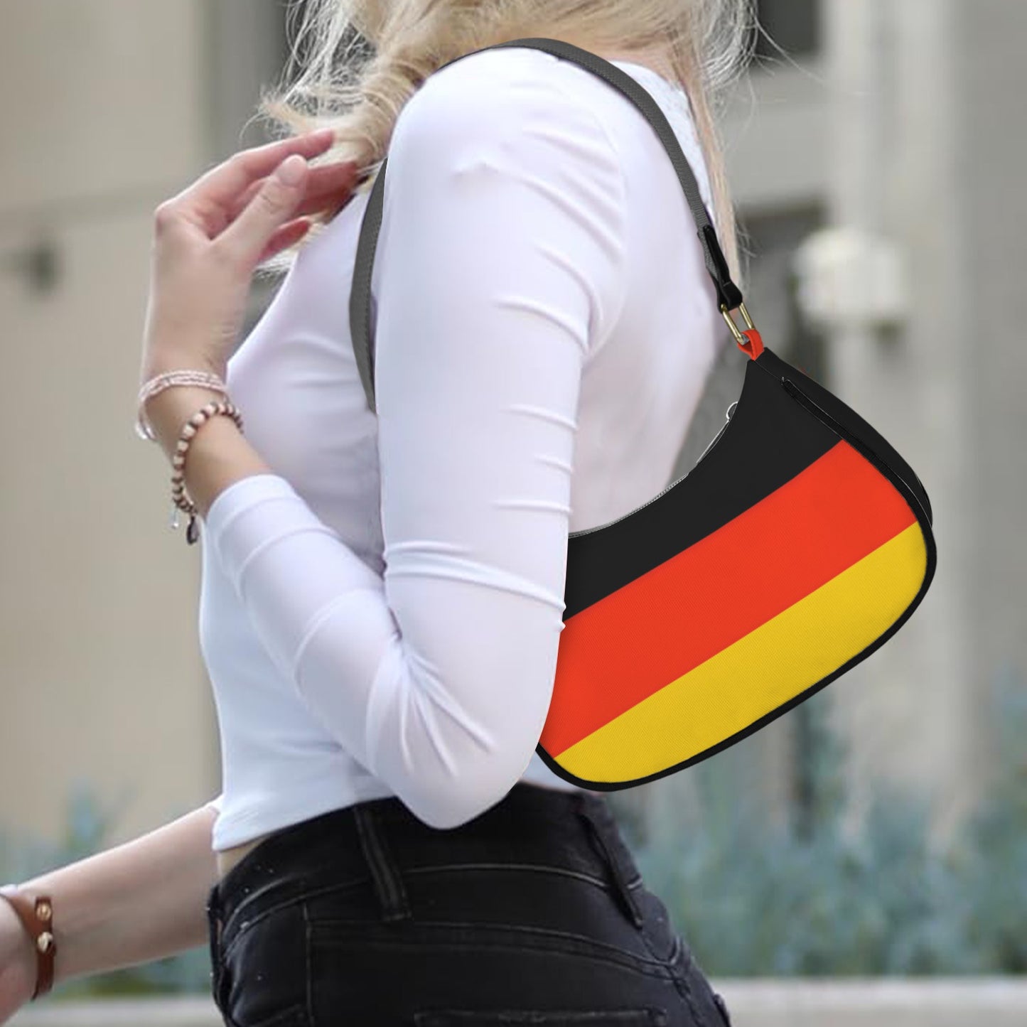 Germany Flag Inspired Women's Shoulder Bag