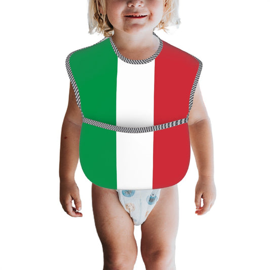 Italy Flag Inspired Baby Bib