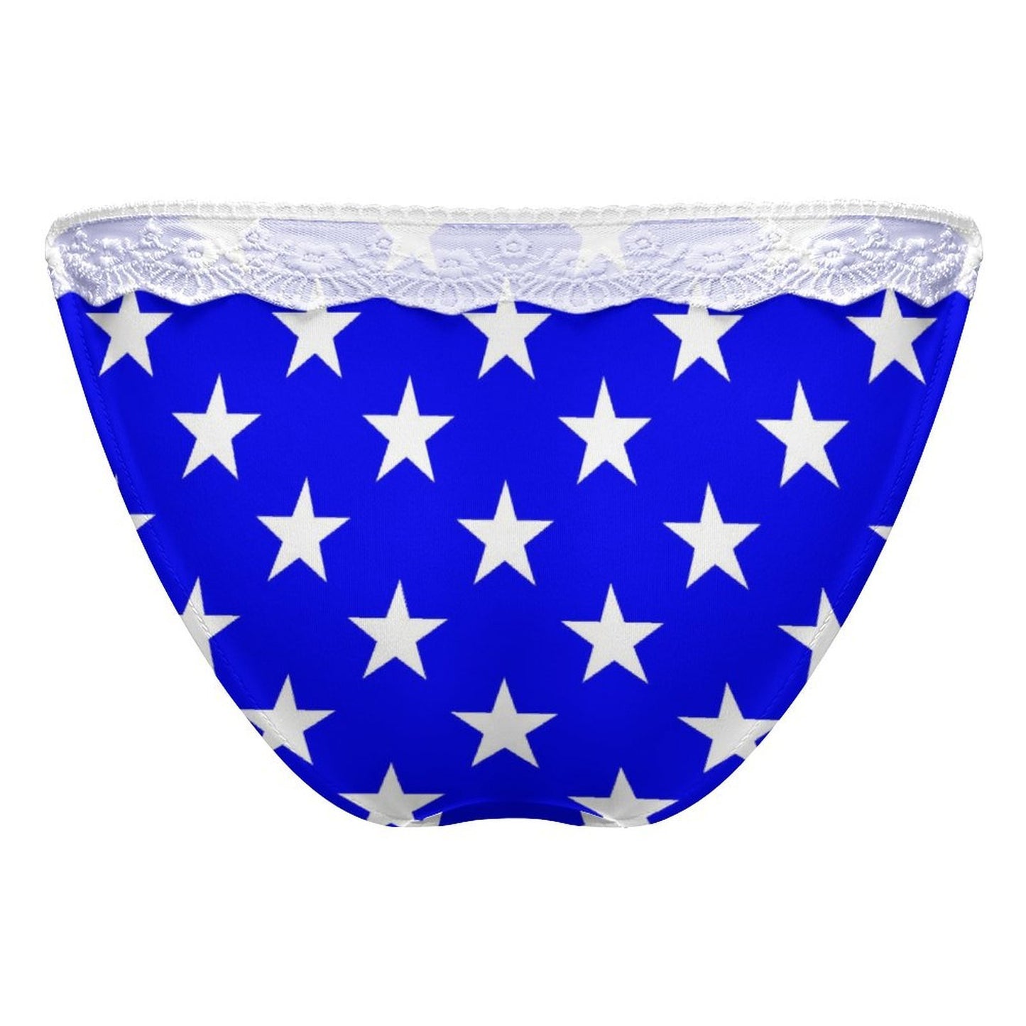 USA/American Flag Inspired Style-2 Lace Trim Underwear