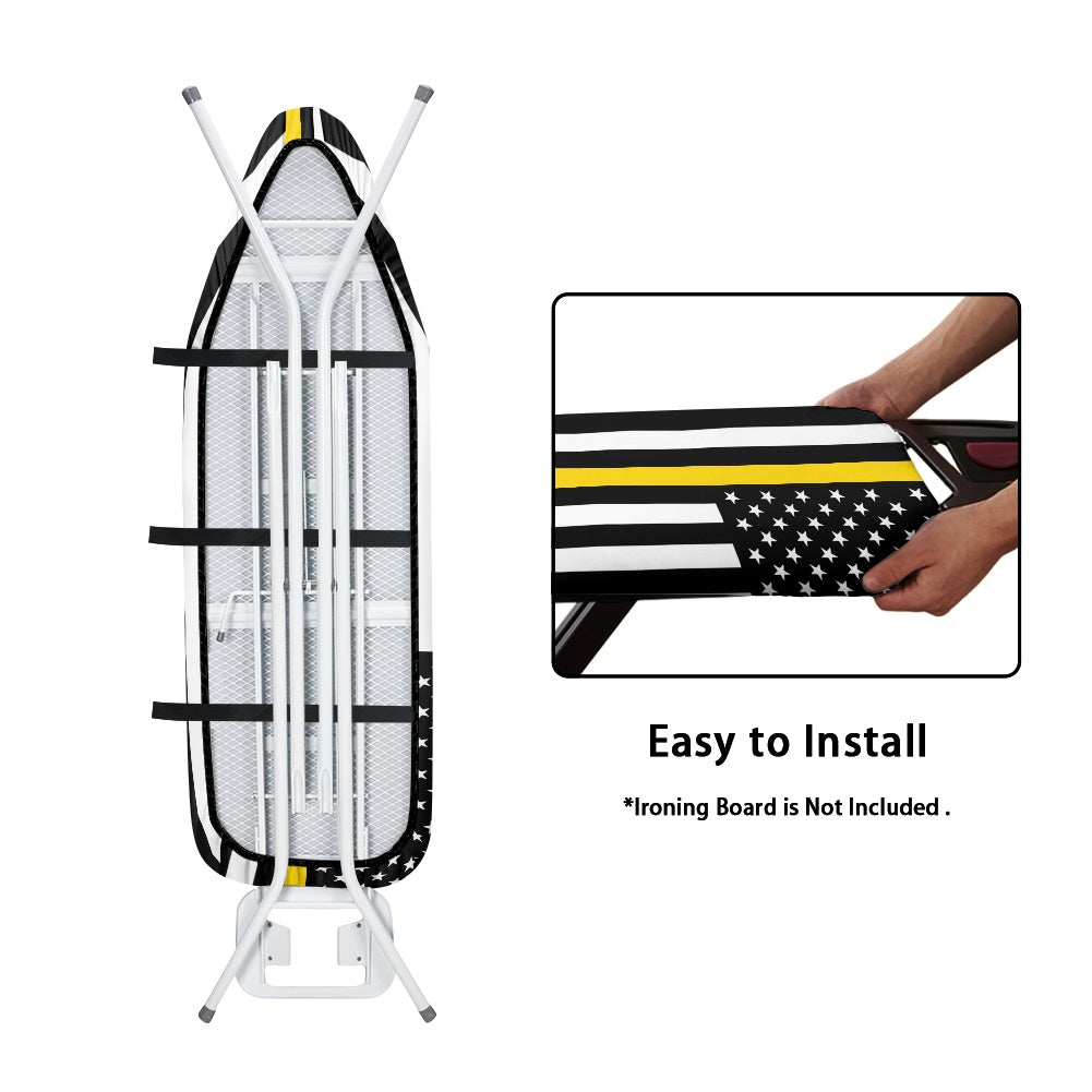 Thin Gold Line Flag Ironing Board Cover