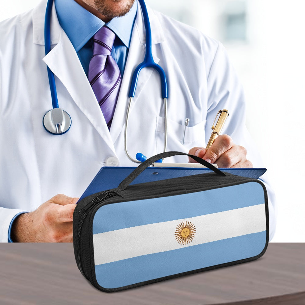 Argentina Flag Inspired Stethoscope Storage Bag