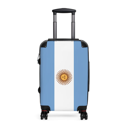 Argentina Flag Inspired Suitcase