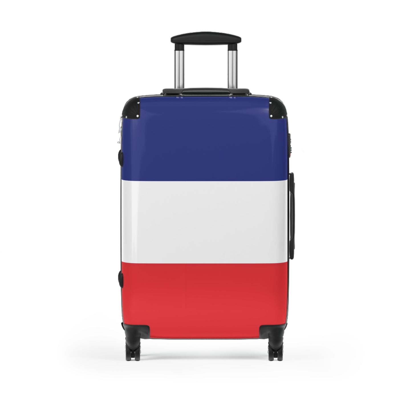 France Flag Inspired Suitcase