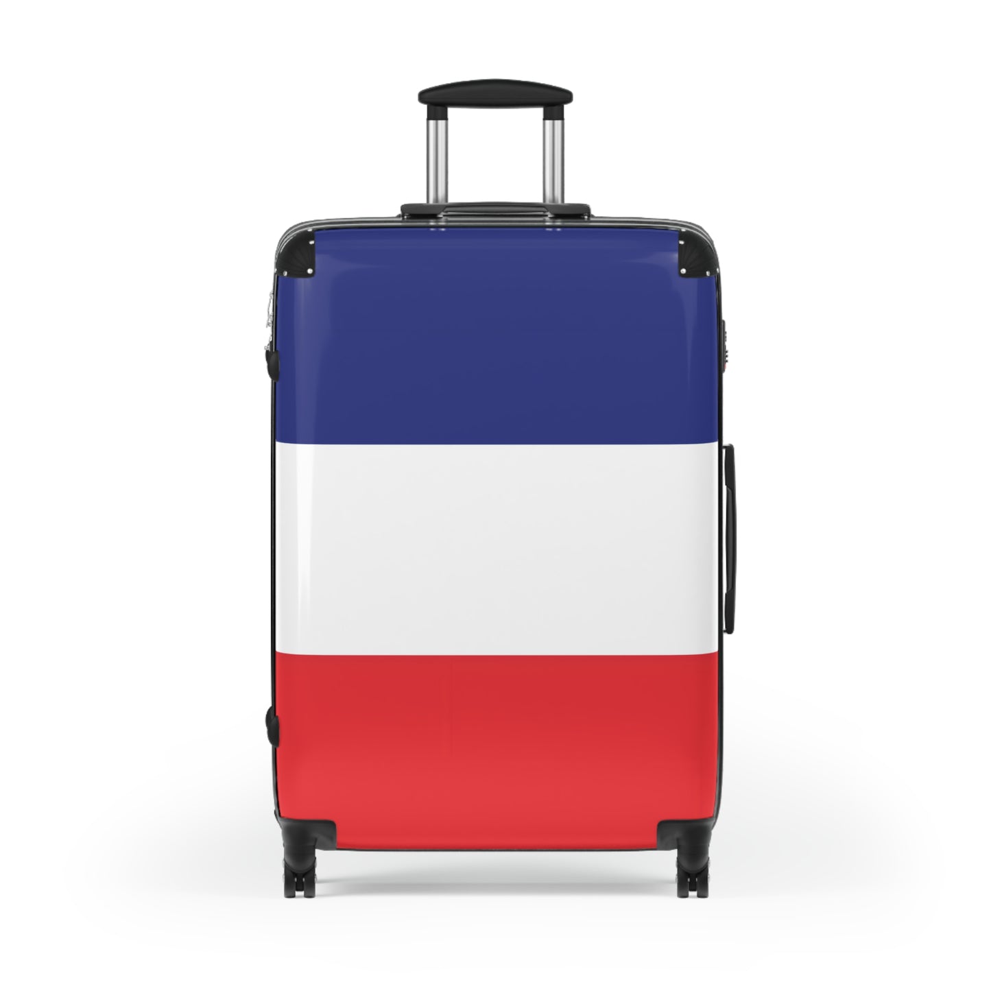 France Flag Inspired Suitcase