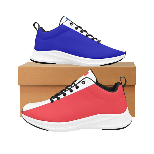 France Flag Inspired Women's Alpha Running Shoes (black)