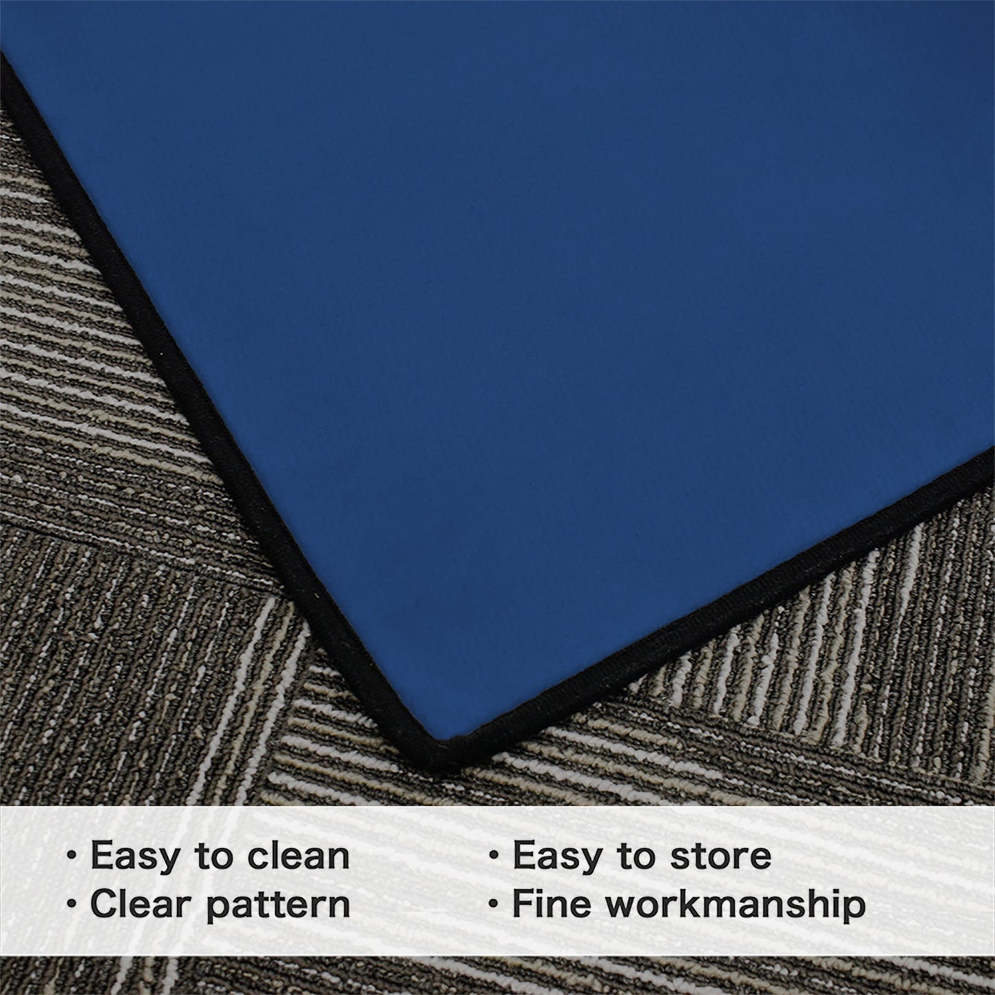 Arizona Flag Inspired 84x60 Inch Area Rug with Black Binding (Made in the USA)