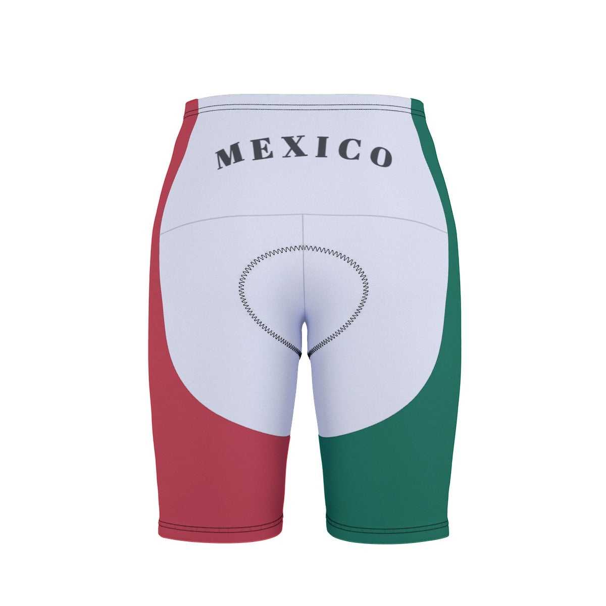 Mexico Flag Inspired Men’s Cycling Shorts