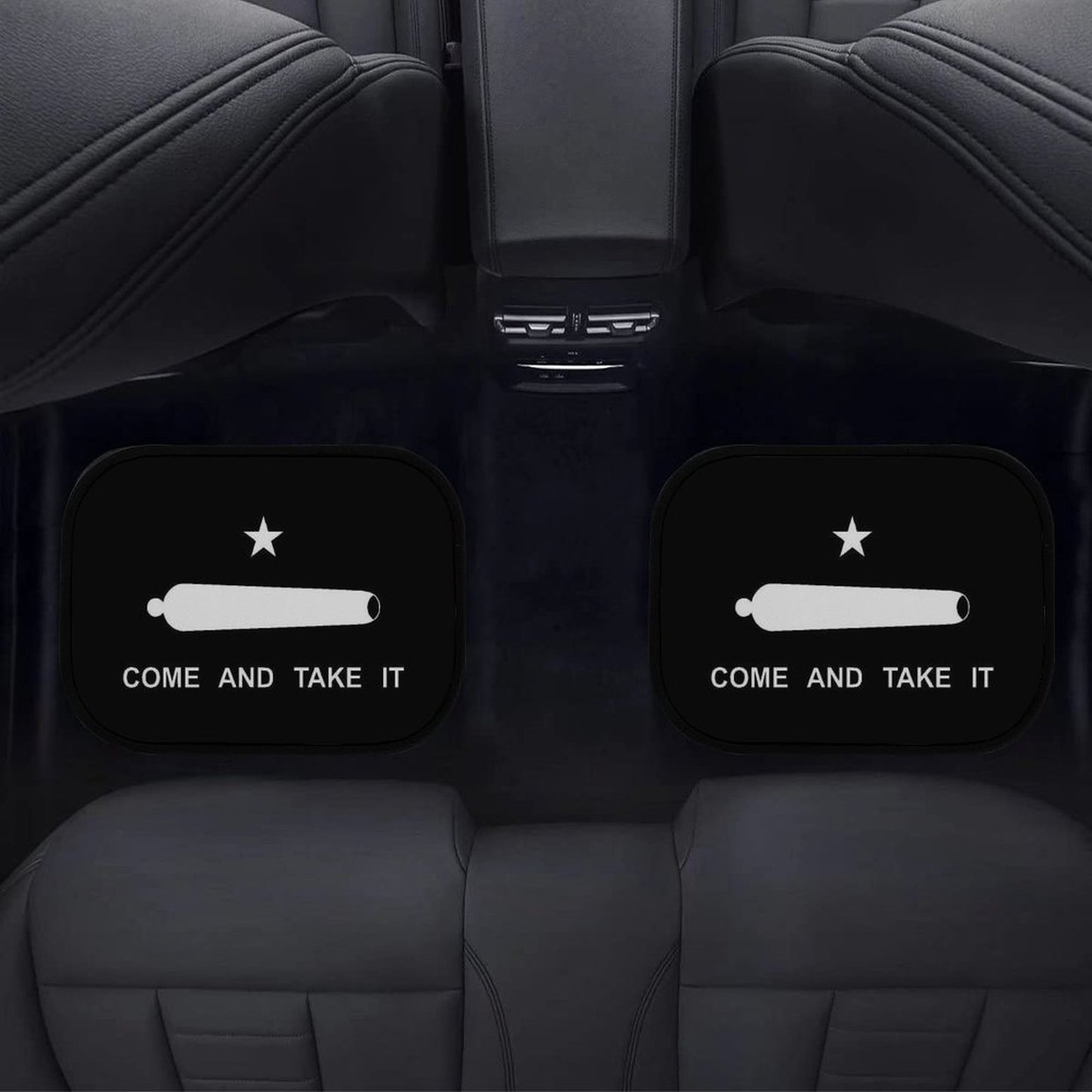 Come and Take It Flag Inspired Car Floor Mats(4pcs)