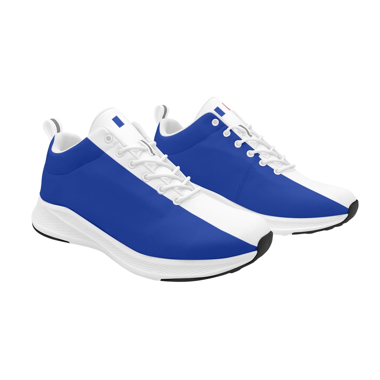 France Flag Inspired Men's Alpha Running Shoes (white)