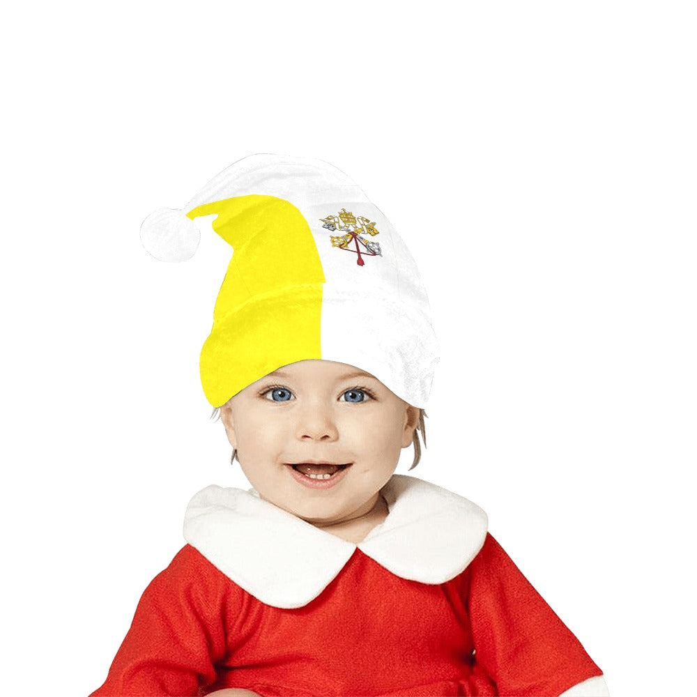 Vatican City Flag Christmas Santa Hat