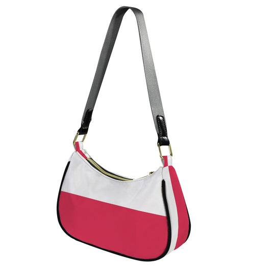 Poland Flag Inspired Women's Shoulder Bag