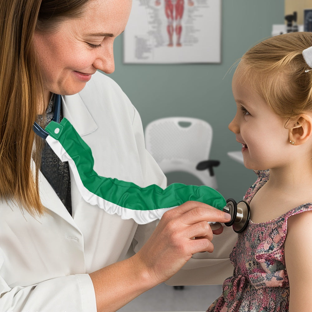 Nigeria Flag Inspired Stethoscope Protective Cover