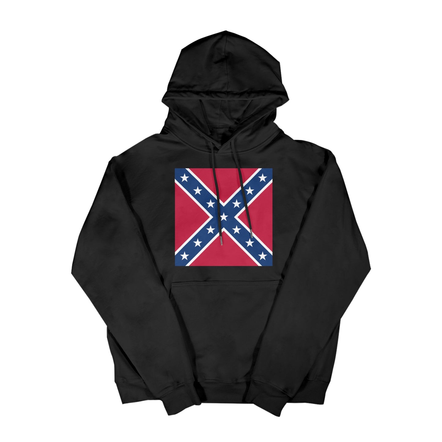Confederate Battle Flag Inspired Men's Hoodie (Made in the USA)