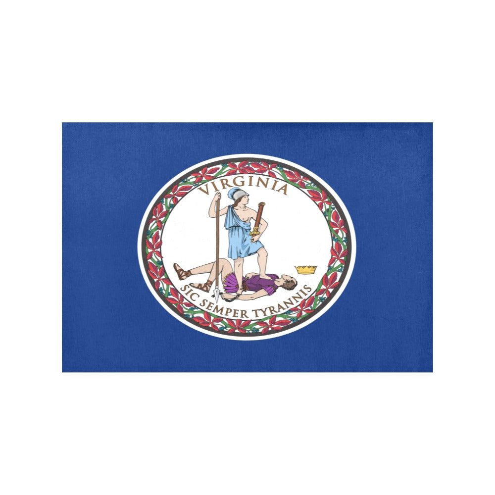 Virginia Flag Placemats 12" x 18" (Set of 6)