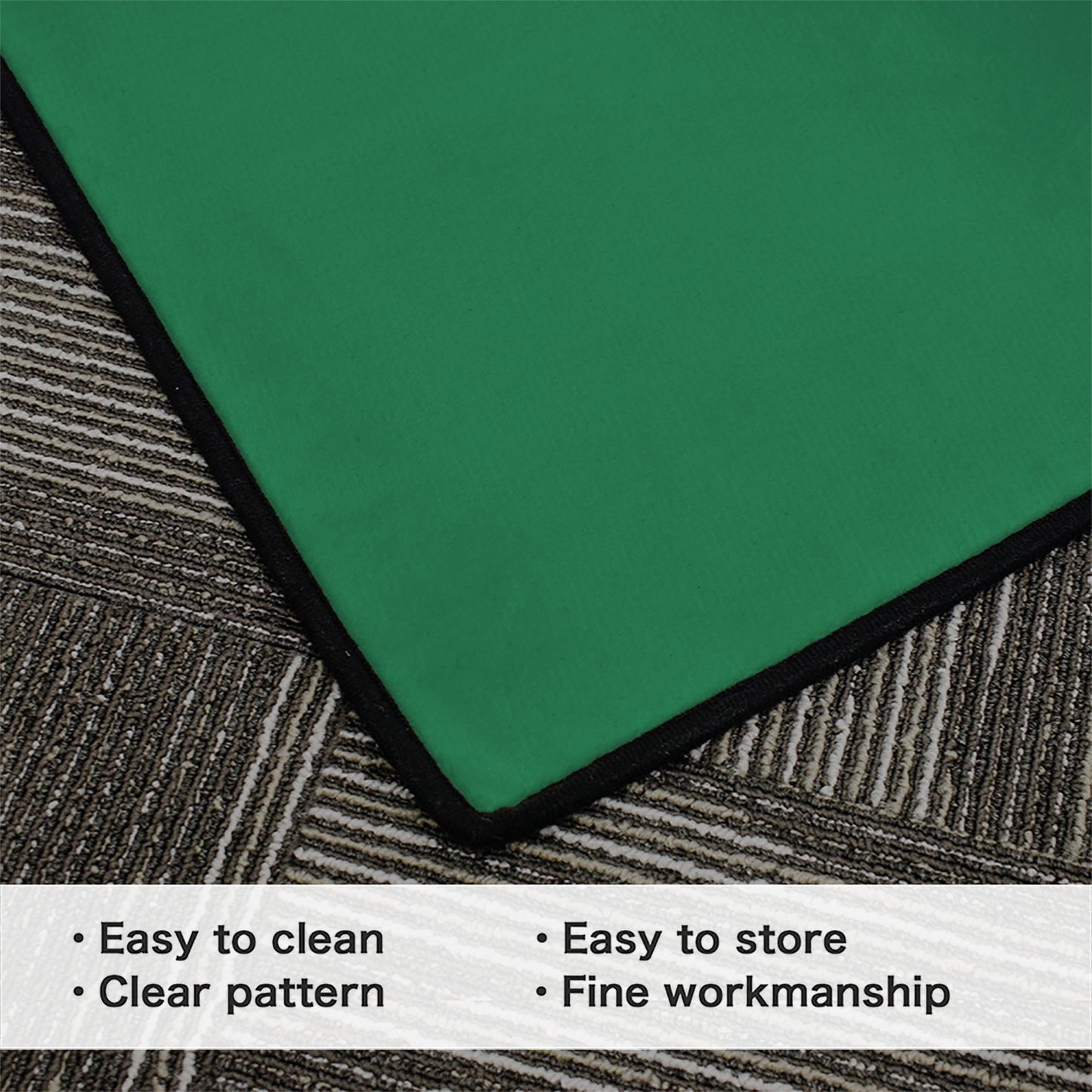 India Flag Inspired 84x60 Inch Area Rug with Black Binding (Made in the USA)