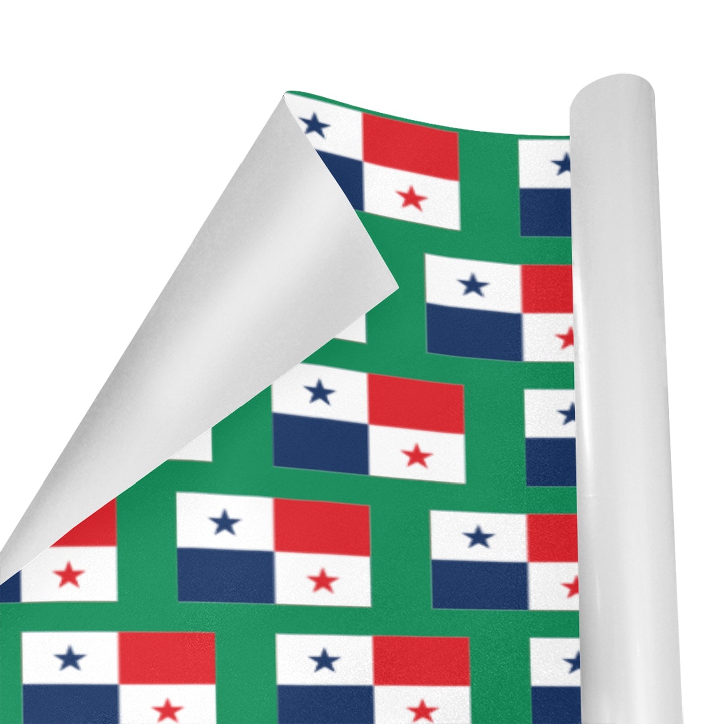 Panama Flag Custom Gift Wrapping Paper 58"x 22.5" (4 Rolls)