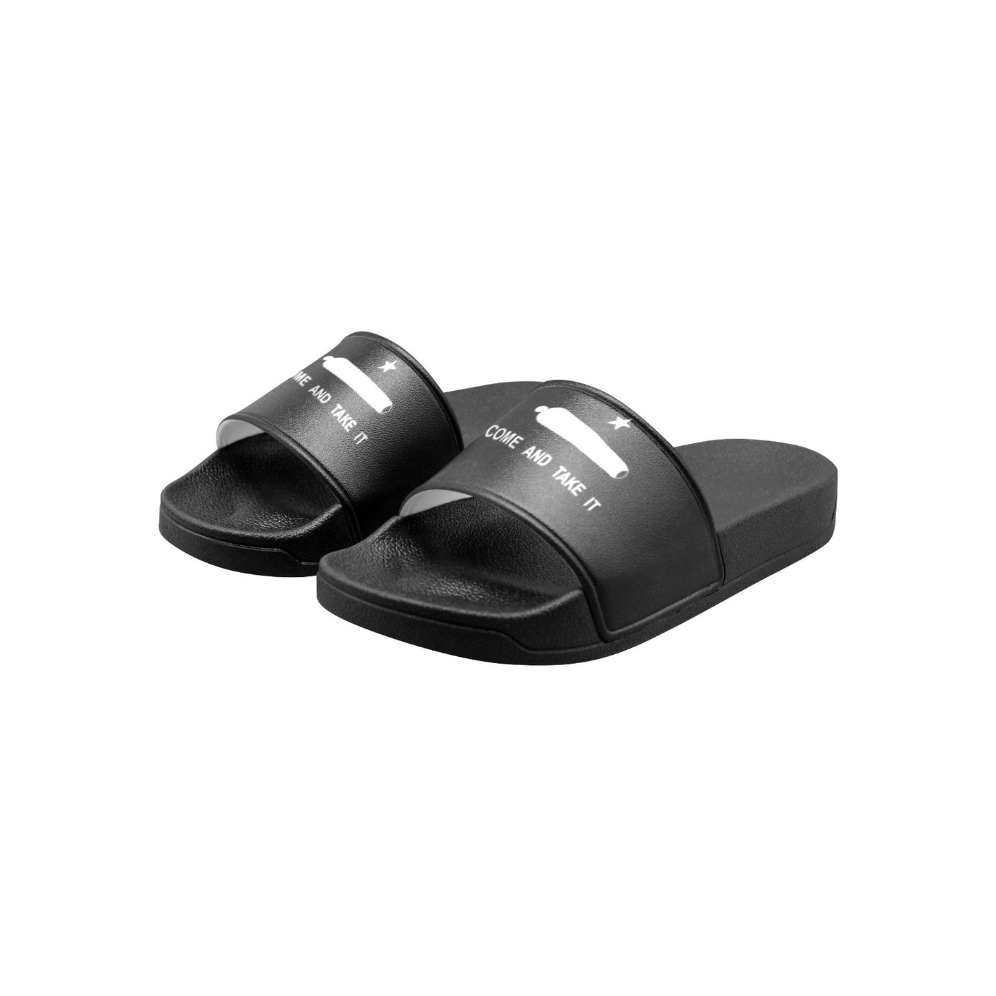 Come and Take It Flag Kid's Slide Sandals