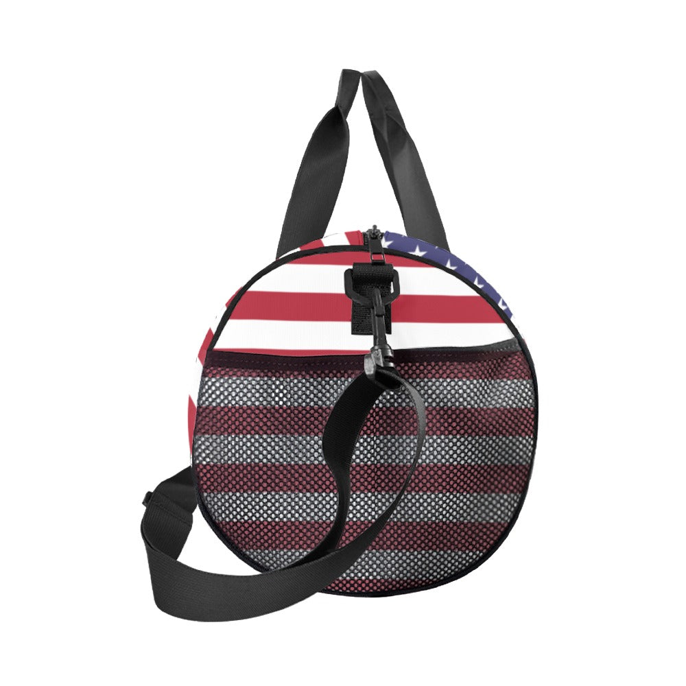 USA/American Flag Inspired Travel Duffel Bag
