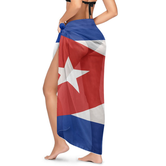 Cuba Flag Inspired Bikini Cover-Up