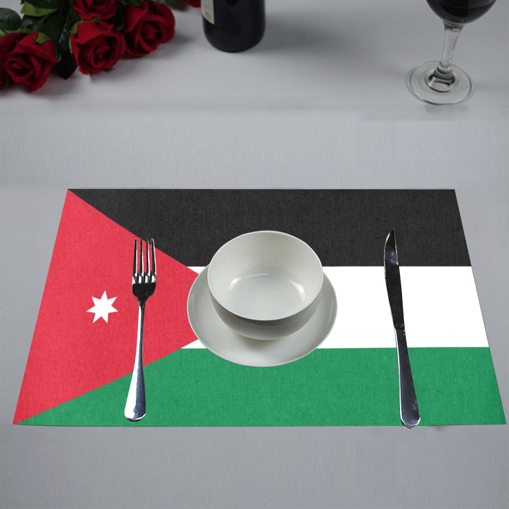Jordan Flag Placemats 12" x 18" (Set of 6)
