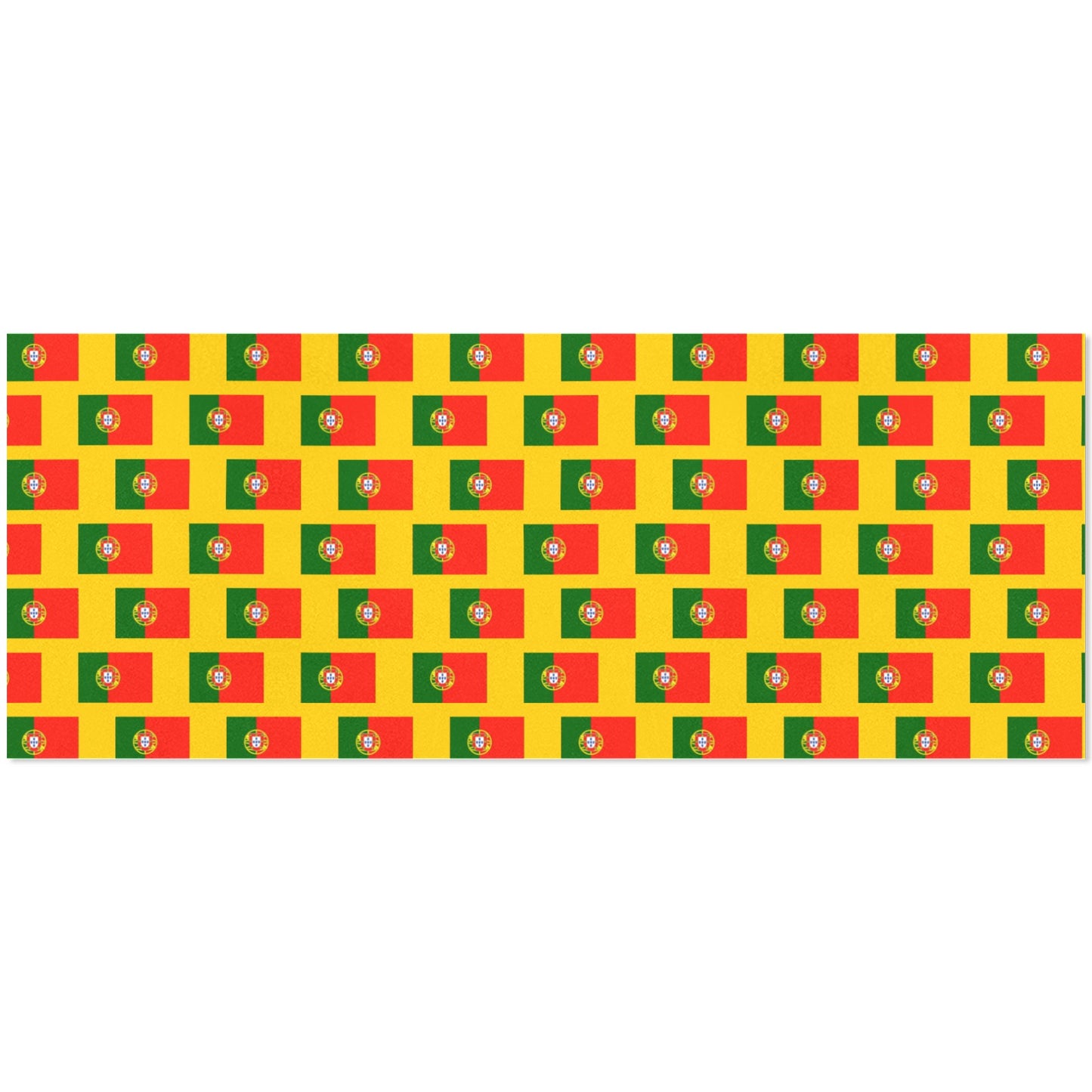 Portugal Flag Inspired Custom Gift Wrapping Paper 58"x 22.5" (4 Rolls)