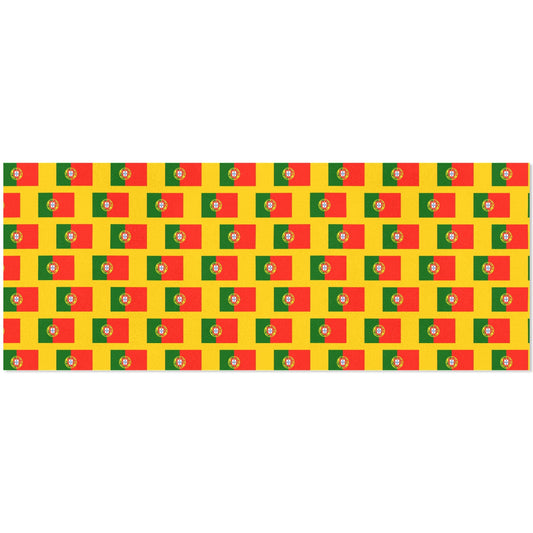 Portugal Flag Inspired Custom Gift Wrapping Paper 58"x 22.5" (4 Rolls)