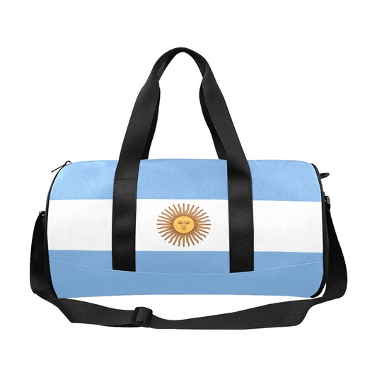 Argentina Flag Inspired Travel Duffel Bag