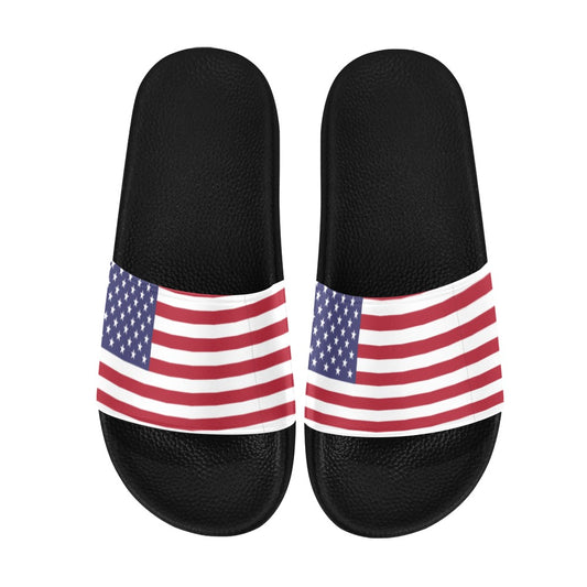 US/America FLAG Men's Slide Sandals