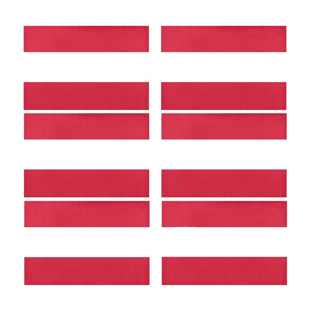 Austria Flag Placemats 12" x 18" (Set of 6)