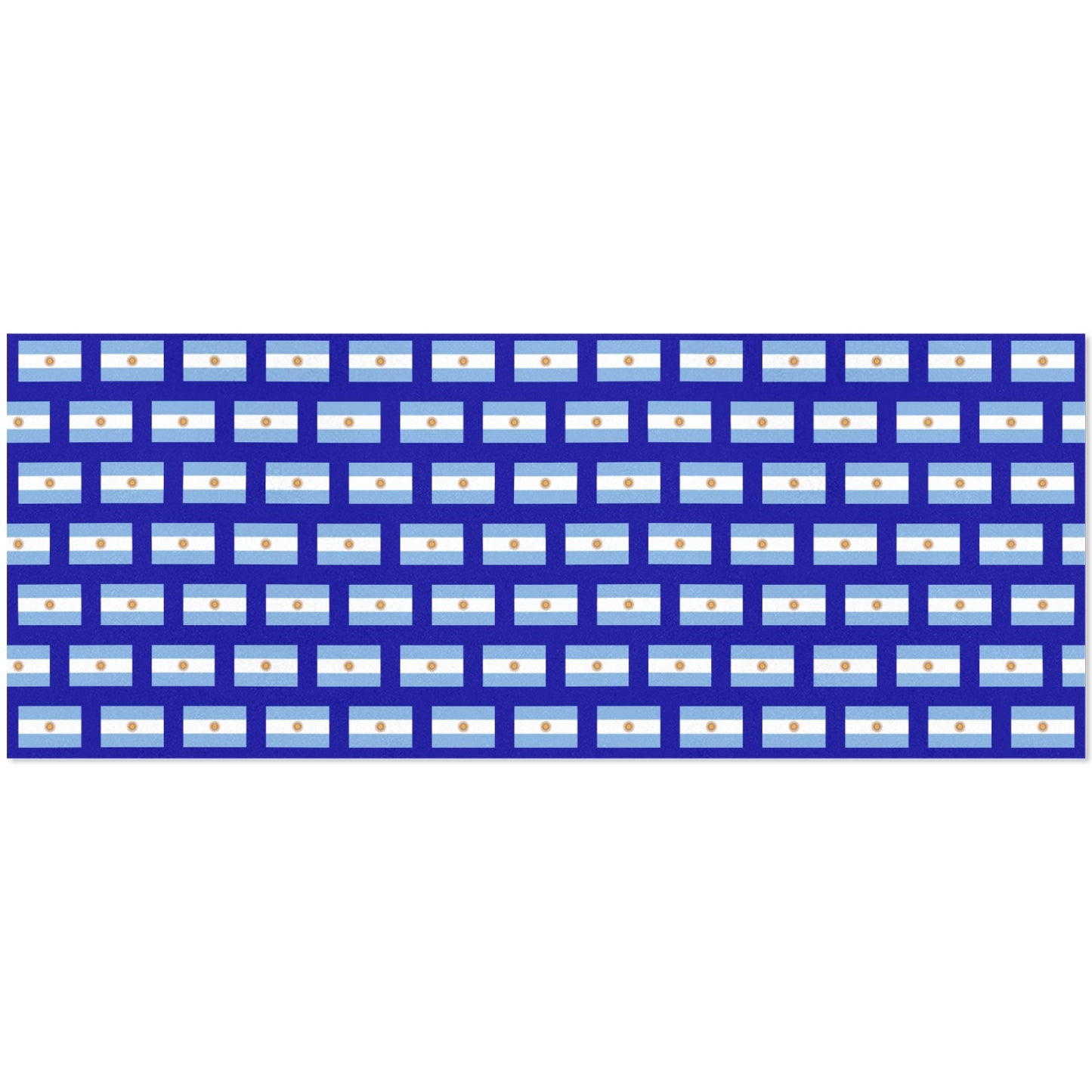 Argentina Flag Custom Gift Wrapping Paper 58"x 22.5" (4 Rolls)