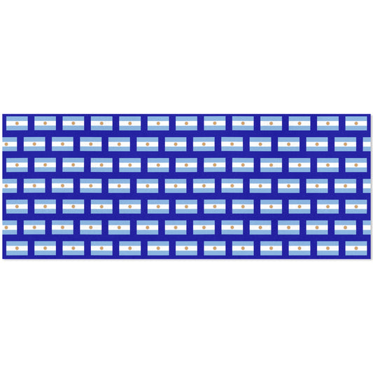 Argentina Flag Custom Gift Wrapping Paper 58"x 22.5" (4 Rolls)