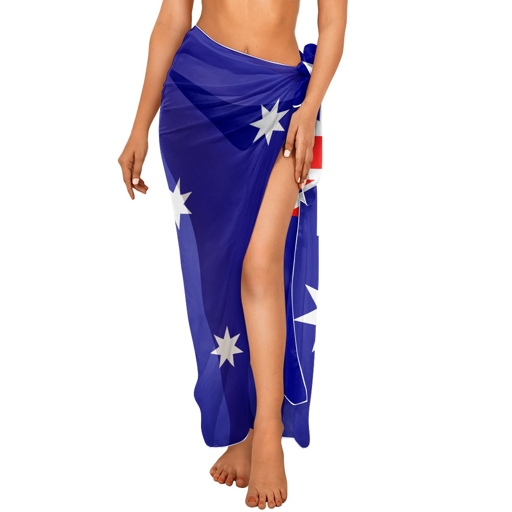 Australia Flag Inspired Bikini Cover-Up