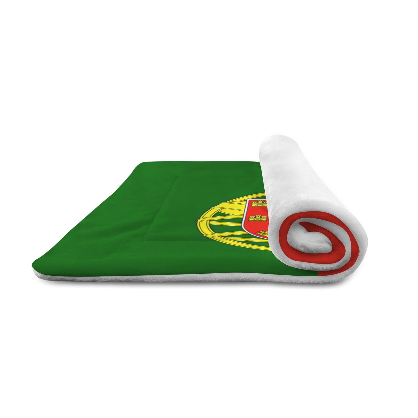 Portugal Flag Inspired Pet Mat 25x18inch (Made in the USA)