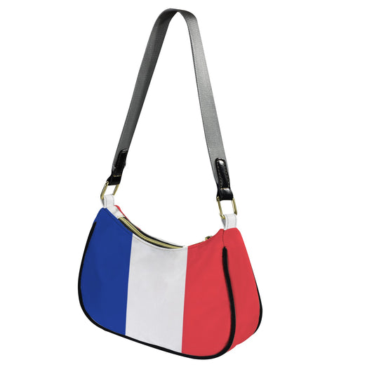 France Flag Inspired Women's Shoulder Bag